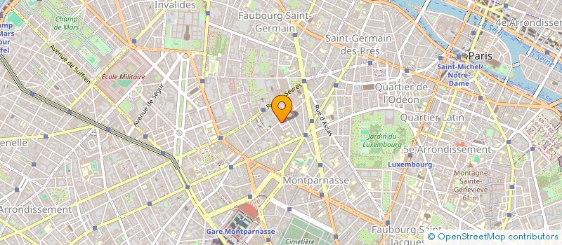 localisation de l'entreprise BENOIT  PARIS