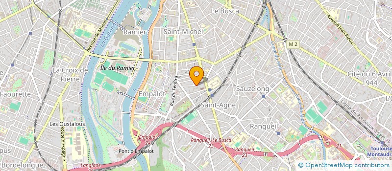 localisation de l'entreprise BENOIT ALAUX ET FABIENNE MOYEN à TOULOUSE