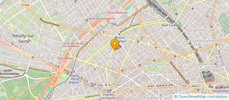 localisation de l'entreprise BENOIT ANDRE FERTE LUCIEN à PARIS