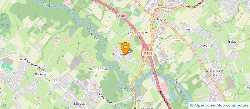 localisation de l'entreprise BENOIT-BARNET SARL  NANGY