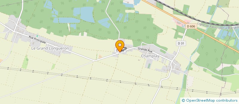 localisation de l'entreprise BENOIT BELTIER  CHAMPLAY