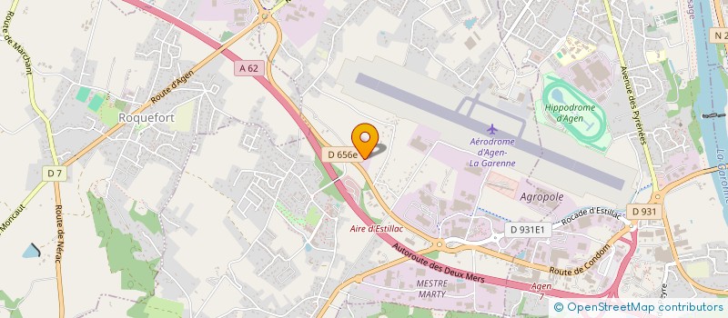 localisation de l'entreprise BENOIT BIGOT ELECTRICITE  ESTILLAC