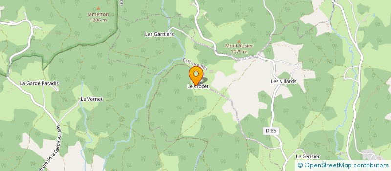 localisation de l'entreprise BENOIT BLANDINE CHARLOTTE DUFOUR  USSON-EN-FOREZ