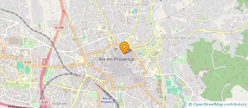 localisation de l'entreprise BENOIT BOULEGON à AIX-EN-PROVENCE