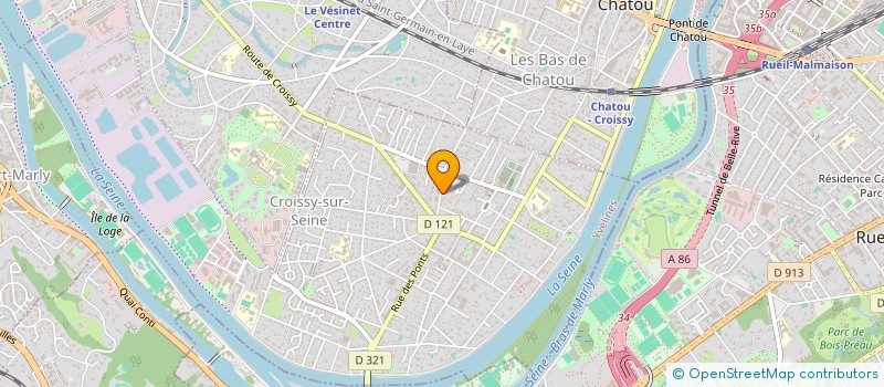 localisation de l'entreprise BENOIT BOURDE CONSULTING à CROISSY-SUR-SEINE