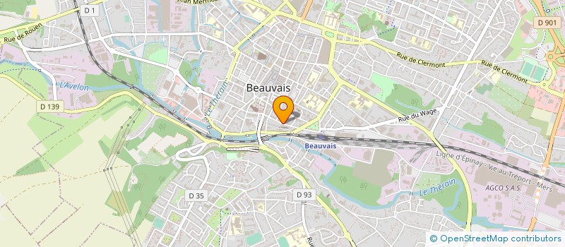 localisation de l'entreprise BENOIT C J DOYSIE à BEAUVAIS