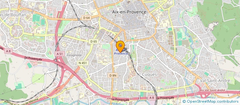 localisation de l'entreprise BENOIT CATHERINE à AIX-EN-PROVENCE