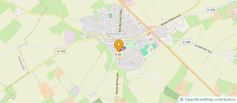 localisation de l'entreprise BENOIT CHICOT  TERRES-DE-CAUX