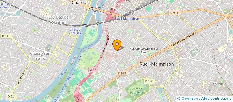 localisation de l'entreprise BENOIT CIZERON à RUEIL-MALMAISON