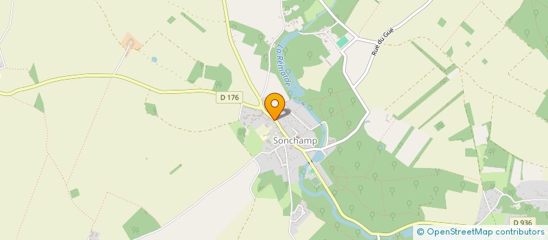 localisation de l'entreprise BENOIT DE LA TUILERIE  SONCHAMP