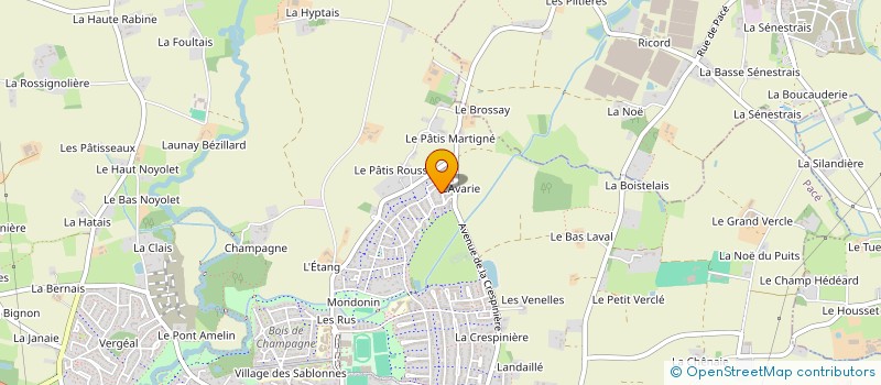localisation de l'entreprise BENOIT DESTAILLEUR CONSULTING à PACE