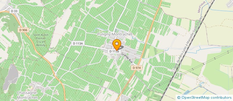 localisation de l'entreprise BENOIT ENTE à PULIGNY-MONTRACHET