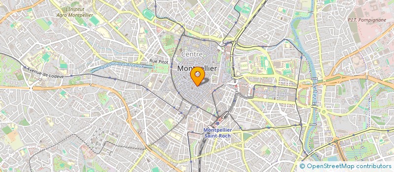 localisation de l'entreprise BENOIT ET JEROME DE LESCURE à MONTPELLIER