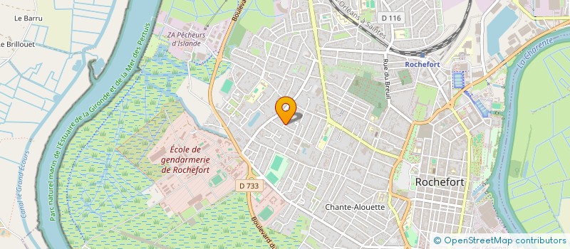 localisation de l'entreprise BENOIT FAM  LUSSANT