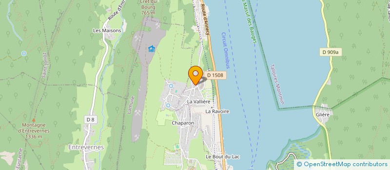 localisation de l'entreprise BENOIT FREMAUX PATRIMOINE  DOUSSARD