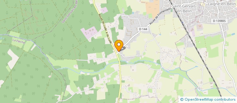 localisation de l'entreprise BENOIT GASNOT  SAINT-GERVAIS-EN-BELIN