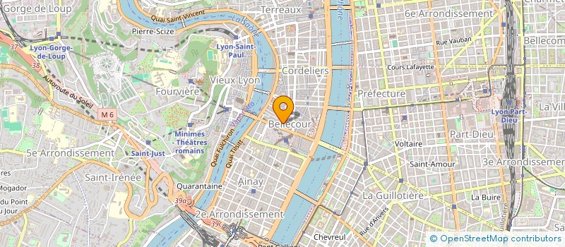 localisation de l'entreprise BENOIT-GUYOT à LYON