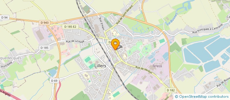 localisation de l'entreprise BENOIT IMMOBILIER  LILLERS