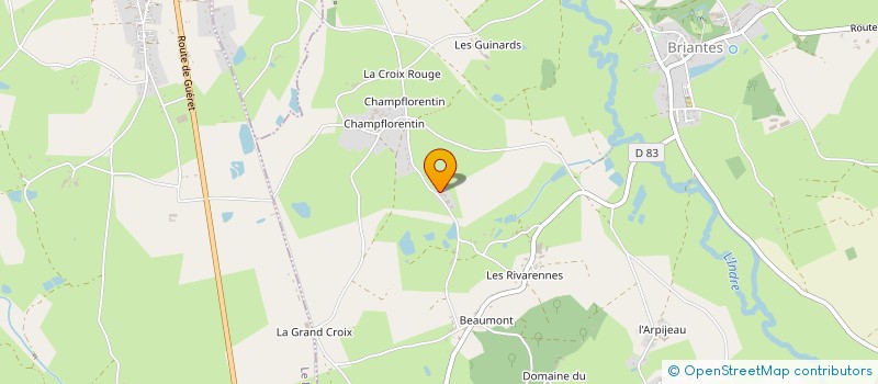 localisation de l'entreprise BENOIT JOUHANNEAU à NERET