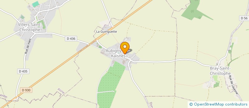 localisation de l'entreprise BENOIT LERTOURNE  AUBIGNY-AUX-KAISNES