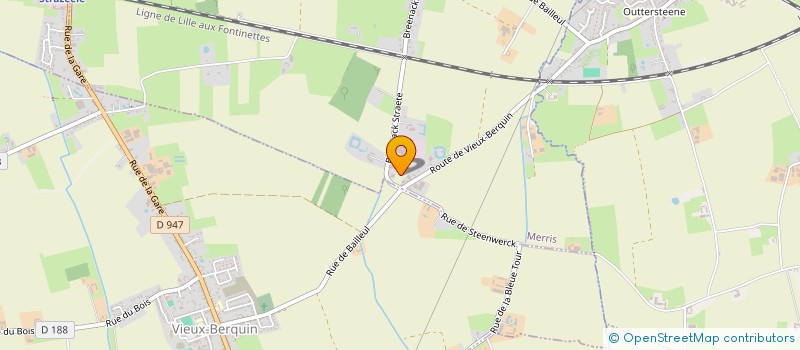 localisation de l'entreprise BENOIT LIEFOOGHE  MERRIS