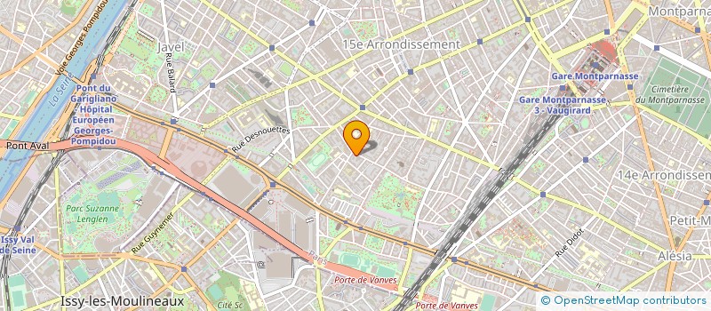 localisation de l'entreprise BENOIT LINDA MORILLONS  PARIS