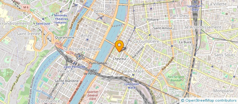 localisation de l'entreprise BENOIT RENAUD  LYON