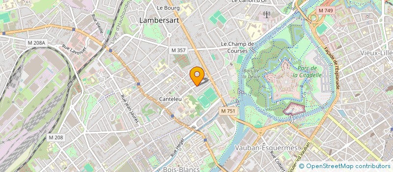 localisation de l'entreprise BENOIT ROUSSEL IMMOBILIER à LAMBERSART