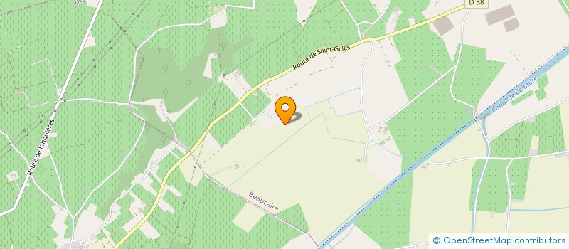 localisation de l'entreprise BENOIT SELECTION  BEAUCAIRE