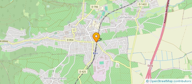 localisation de l'entreprise BENOIT SIEGENDALER, PHILIPPE POLIFKE ET FABIENNE GROSS-GAESSLER, NOTAIRES, ASSOCIES D'UNE SOCIETE CIVILE PROFESSIONNELLE  BARR