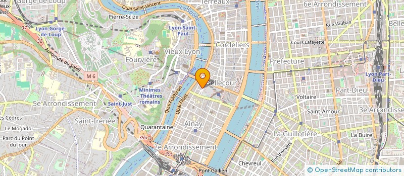 localisation de l'entreprise BENOIT SOUBEYRAND CONSEILS  LYON