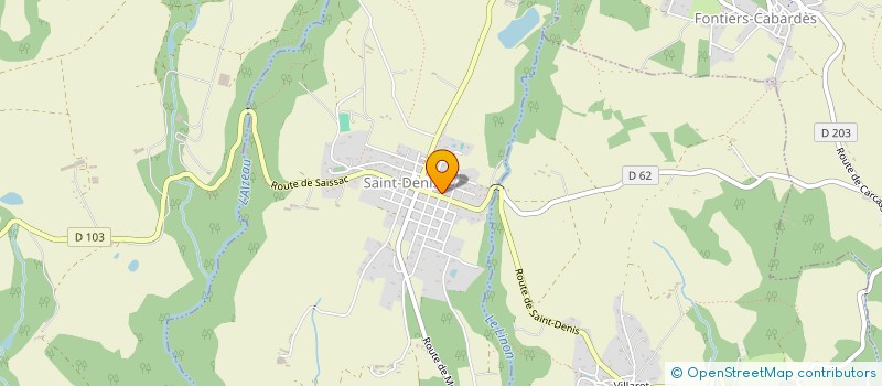 localisation de l'entreprise BENOL  SAINT-DENIS