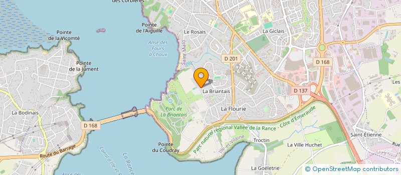 localisation de l'entreprise BENOLI  SAINT-MALO