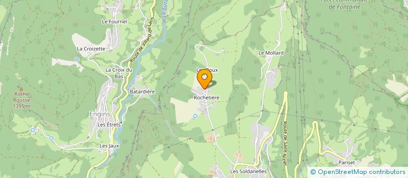 localisation de l'entreprise BENOLIV  SAINT-NIZIER-DU-MOUCHEROTTE