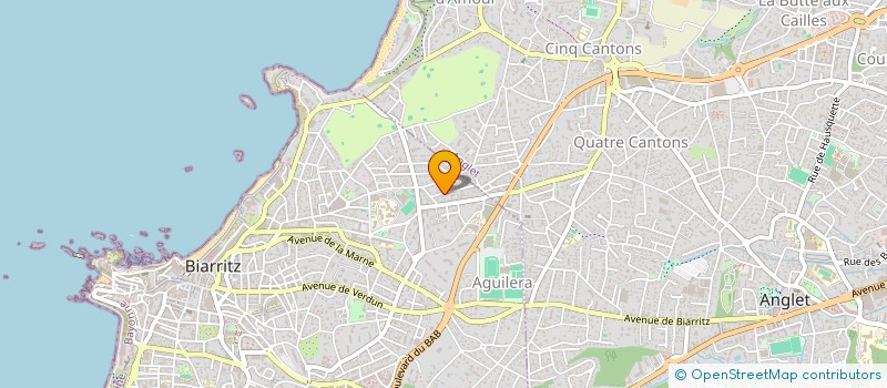 localisation de l'entreprise BENOS  AUCUN