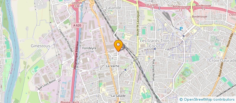 localisation de l'entreprise BENOU à TOULOUSE
