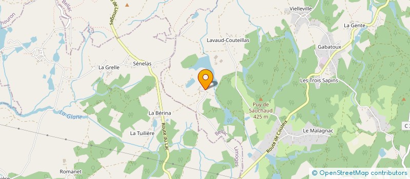 localisation de l'entreprise BENOUA à COMPREIGNAC