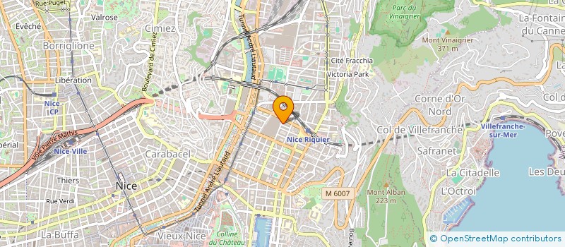 localisation de l'entreprise BENOUHOUD  NICE