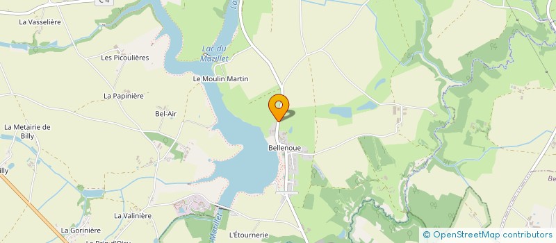 localisation de l'entreprise BENOVA  CHATEAU-GUIBERT