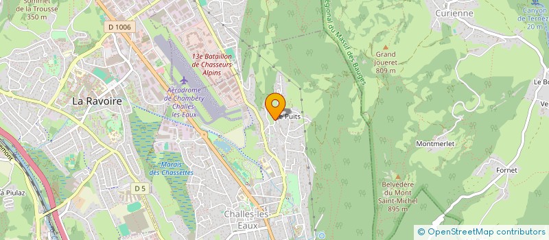 localisation de l'entreprise BENOZZO  CHALLES-LES-EAUX