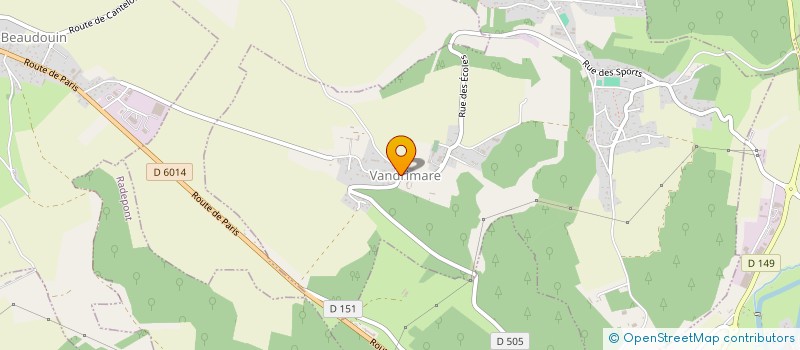 localisation de l'entreprise BENPAUL  FLIPOU