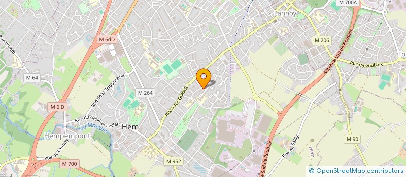 localisation de l'entreprise BENQEZZA CONSULTING à HEM