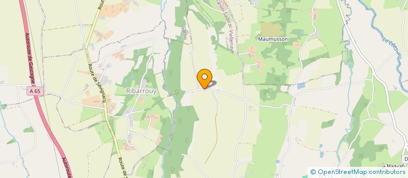 localisation de l'entreprise BENQUET  TARON-SADIRAC-VIELLENAVE