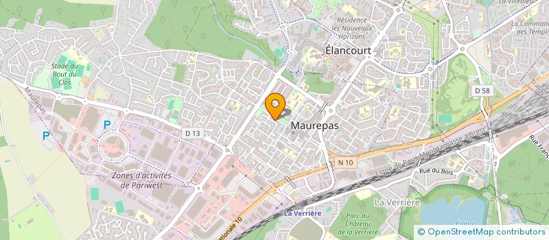 localisation de l'entreprise BENREGHAI SASU  MAUREPAS