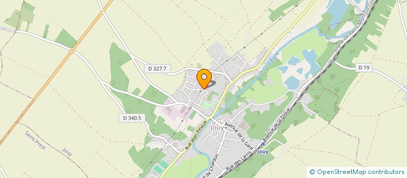 localisation de l'entreprise BENRO à LE FAVRIL