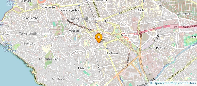 localisation de l'entreprise BENS 3 à MARSEILLE