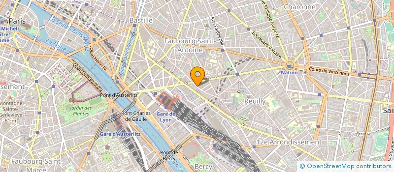 localisation de l'entreprise BENS à PARIS