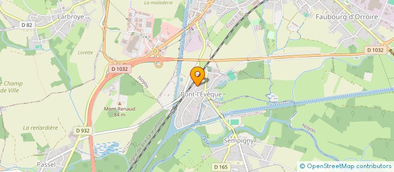 localisation de l'entreprise BENS-AND-CO  PONT-L'EVEQUE