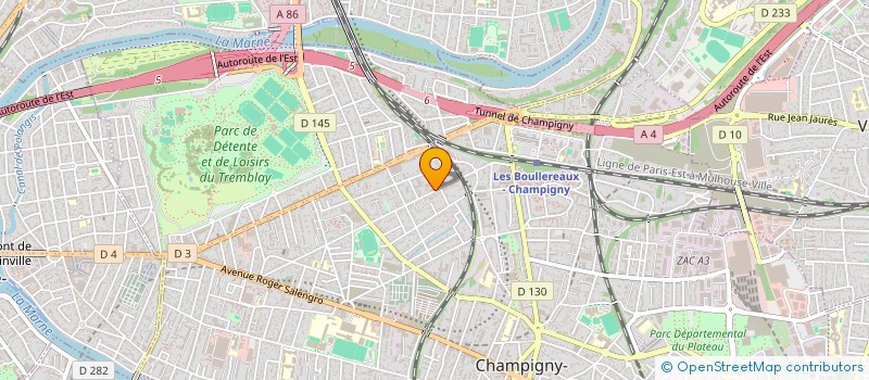 localisation de l'entreprise BENS CONSEIL ET SERVICE à CHAMPIGNY-SUR-MARNE
