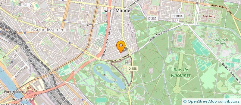 localisation de l'entreprise BENS CONSULTING à SAINT-MANDE